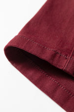Load image into Gallery viewer, Red Dahlia Loose Straight High Waist Solid Color Jeans
