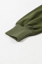Load image into Gallery viewer, Light Grey Solid Kangaroo Pocket Half Zipper Oversized Hoodie - Fashion Queen
