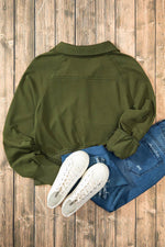 Load image into Gallery viewer, Valerian Quarter Zip Stand Neck Kangaroo Pocket Sweatshirt - Fashion Queen
