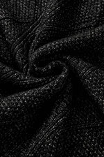 Load image into Gallery viewer, Coffee Cable Knit Drop Shoulder Loose Fit Sweater Dress - Fashion Queen
