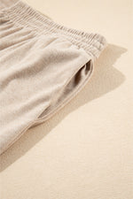 Load image into Gallery viewer, Oatmeal 3-Piece Cozy Knit Lounge Set
