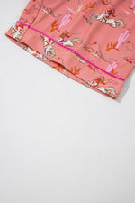 Load image into Gallery viewer, Blossom Cowgirl Country Print Pajamas Set
