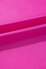 Load image into Gallery viewer, Bright Pink Silky V Neck Dolman Blouse
