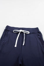 Load image into Gallery viewer, Gray Drawstring Waist Pocketed Joggers - Fashion Queen
