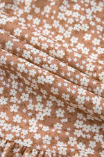 Load image into Gallery viewer, Phalaenopsis Thin Straps Smocked Bodice Wide Leg Floral Jumpsuit

