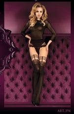 Load image into Gallery viewer, Ballerina 394 Tights Skin / Nero (Black)
