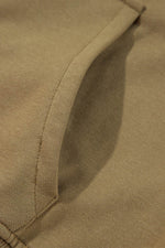 Load image into Gallery viewer, Valerian Quarter Zip Stand Neck Kangaroo Pocket Sweatshirt - Fashion Queen
