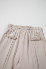 Load image into Gallery viewer, Black Boho Lace Patchwork Wide Leg High Waist Pants - Fashion Queen
