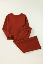 Load image into Gallery viewer, White Ultra Loose Textured 2pcs Slouchy Outfit - Fashion Queen
