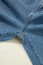 Load image into Gallery viewer, Dusk Blue Medium Wash Super Wide Leg Denim Pants

