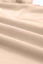 Load image into Gallery viewer, White Casual Plain Crew Neck Tee
