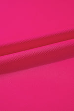 Load image into Gallery viewer, Strawberry Pink Asymmetric Shoulder Ruffle Sleeve Elegant Blouse
