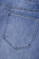Load image into Gallery viewer, Beau Blue Tailored Center Seam Detail Straight Loose High Rise Jeans
