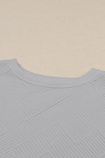Load image into Gallery viewer, White Ultra Loose Textured 2pcs Slouchy Outfit - Fashion Queen
