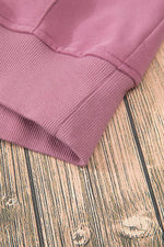 Load image into Gallery viewer, Valerian Quarter Zip Stand Neck Kangaroo Pocket Sweatshirt - Fashion Queen
