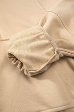 Load image into Gallery viewer, Valerian Quarter Zip Stand Neck Kangaroo Pocket Sweatshirt - Fashion Queen
