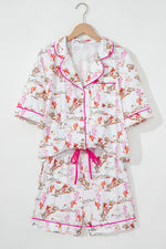 Load image into Gallery viewer, Blossom Cowgirl Country Print Pajamas Set
