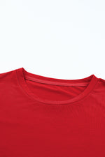 Load image into Gallery viewer, White Casual Plain Crew Neck Tee
