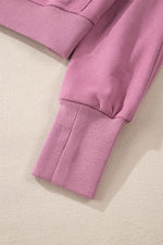 Load image into Gallery viewer, Valerian Quarter Zip Stand Neck Kangaroo Pocket Sweatshirt - Fashion Queen
