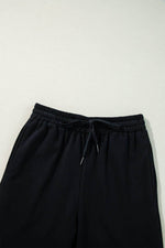 Load image into Gallery viewer, Light Grey Solid Color Fleece Lined Drawstring Waist Casual Pants - Fashion Queen

