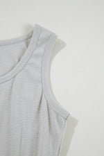 Load image into Gallery viewer, Gray 3 Pcs Crop Tank Top Shorts with Cardigan Lounge Set
