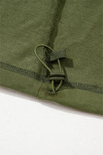 Load image into Gallery viewer, Light Grey Solid Kangaroo Pocket Half Zipper Oversized Hoodie - Fashion Queen
