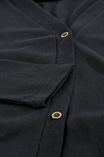 Load image into Gallery viewer, White Solid Color Open-Front Buttons Cardigan - Fashion Queen
