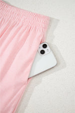 Load image into Gallery viewer, Light Pink 3-Piece Cozy Knit Lounge Set
