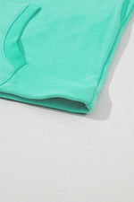 Load image into Gallery viewer, Light Grey Solid Kangaroo Pocket Half Zipper Oversized Hoodie - Fashion Queen
