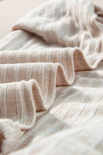 Load image into Gallery viewer, Black Ribbed Knit V Neck Slouchy Two-piece Outfit - Fashion Queen
