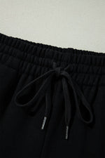 Load image into Gallery viewer, Light Grey Solid Color Fleece Lined Drawstring Waist Casual Pants - Fashion Queen

