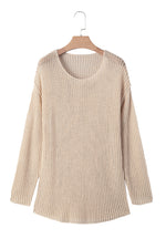 Load image into Gallery viewer, Coral Crochet Hollow-out Jumper Top Sweater
