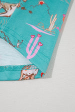 Load image into Gallery viewer, Blossom Cowgirl Country Print Pajamas Set

