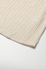 Load image into Gallery viewer, Apricot Crinkle Textured V Neck Flutter Sleeve Top - Fashion Queen -  8
