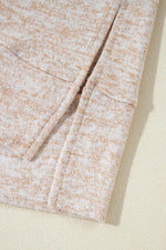 Load image into Gallery viewer, Apricot Drawstring Cowl High Neck Long Sleeve Split Top - Fashion Queen -  8

