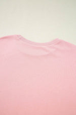 Load image into Gallery viewer, Apricot Pink Half Sleeve T-Shirt &amp; Cargo Sweatpants Set - Fashion Queen -  10
