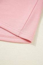 Load image into Gallery viewer, Apricot Pink Half Sleeve T-Shirt &amp; Cargo Sweatpants Set - Fashion Queen -  12
