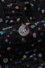 Load image into Gallery viewer, Apricot Rhinestone Decor Multicolor Confetti Sweater Cardigan - Fashion Queen -  28
