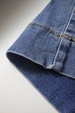 Load image into Gallery viewer, Ashleigh Blue Mineral Wash High Waist Bell Bottom Crop Jeans - Fashion Queen -  9
