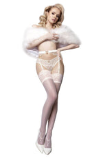 Load image into Gallery viewer, Ballerina 588 Ivory Hold Ups - Fashion Queen -  2
