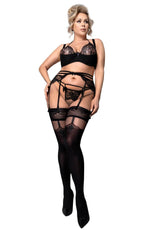 Load image into Gallery viewer, Ballerina 595 Black Hold Ups Plus - Fashion Queen -  2
