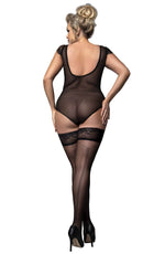 Load image into Gallery viewer, Ballerina 599 Black Hold Ups Plus - Fashion Queen -  2
