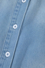 Load image into Gallery viewer, Beau Blue Risen Medium Washed Denim Shirt Dress - Fashion Queen -  6
