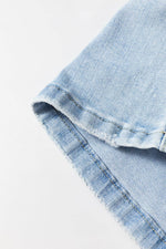 Load image into Gallery viewer, Beau Blue Vintage Light Wash Distressed Flare Jeans - Fashion Queen -  7
