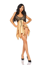 Load image into Gallery viewer, Beauty Night BN6644 Julieta Chemise Gold - Fashion Queen -  4
