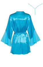 Load image into Gallery viewer, Beauty Night BN6659 Marlene Peignoir Turquoise - Fashion Queen -  2
