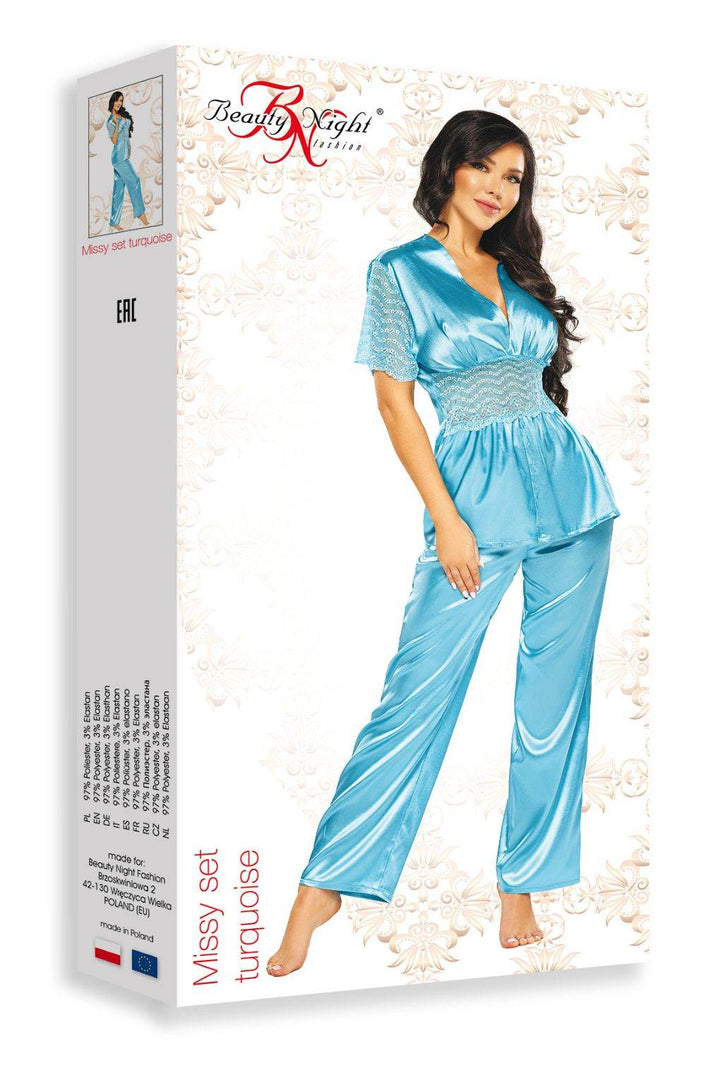 Beauty Night BN6660 Missy Set Turquoise - Fashion Queen -  4