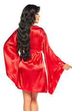 Load image into Gallery viewer, Beauty Night BN6664 Samira Peignoir Red - Fashion Queen -  4
