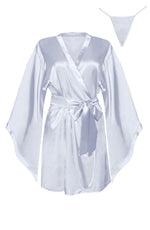 Load image into Gallery viewer, Beauty Night BN6665 Samira Peignoir Silver - Fashion Queen -  3
