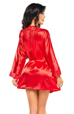 Load image into Gallery viewer, Beauty Night BN6670 Sherie Peignoir Red - Fashion Queen -  6
